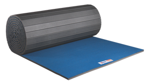 Carpet/Foam Roll - Blue - 6'X42'X1-3/8": Non-Flex