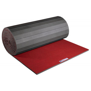 Carpet/Foam Roll - Blue - 6'X42'X1-3/8": Non-Flex