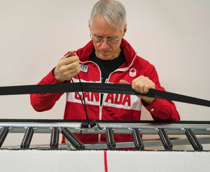 LIFTING WEBBING RECT. 4 SPRINGS - 7x16