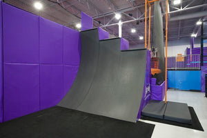 8' Warped Wall c/w Railings