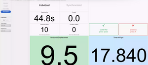 HDTS Trampoline Measuring Device from Eurotramp