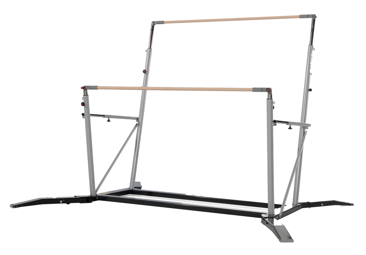FREESTANDING UNEVEN BARS &quot;CLUB&quot; WITH FIBERFLEX-PRO RAILS