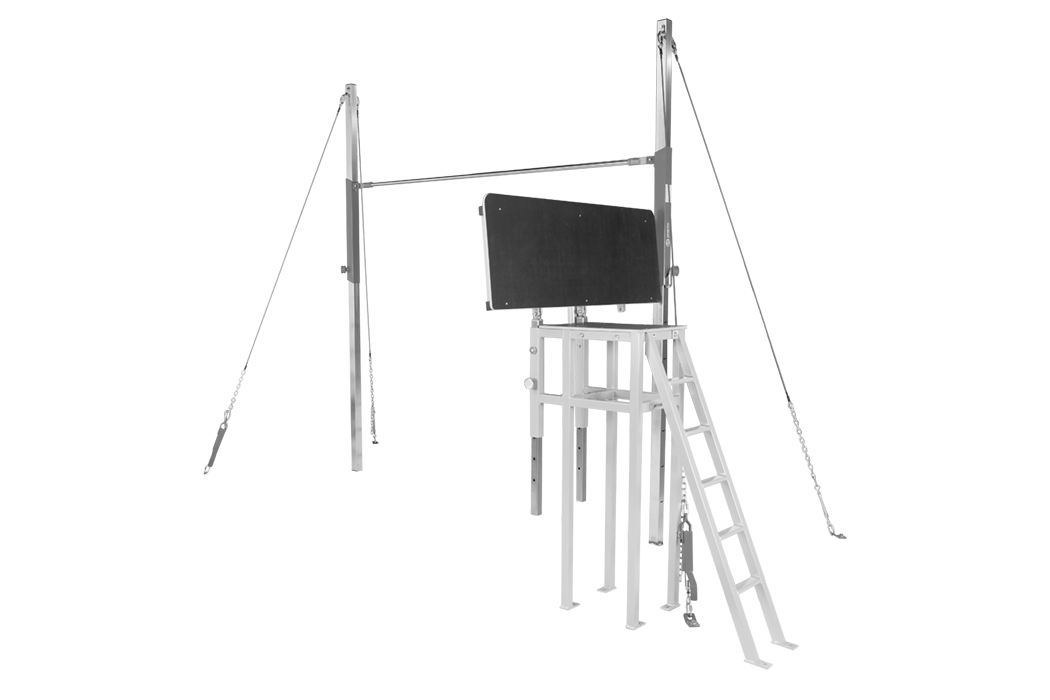 TRAINER PLATFORM &quot;CLUB&quot; - MOVABLE LADDER