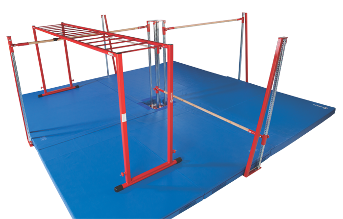 ELITE™ KIDS Ninja Monkey Bar with Ladder - American Athletic, Inc