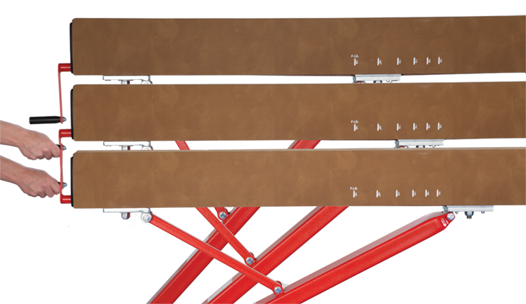 CRANK ADJUSTABLE BEAM 12&#39; REQUIRES 434 MAT