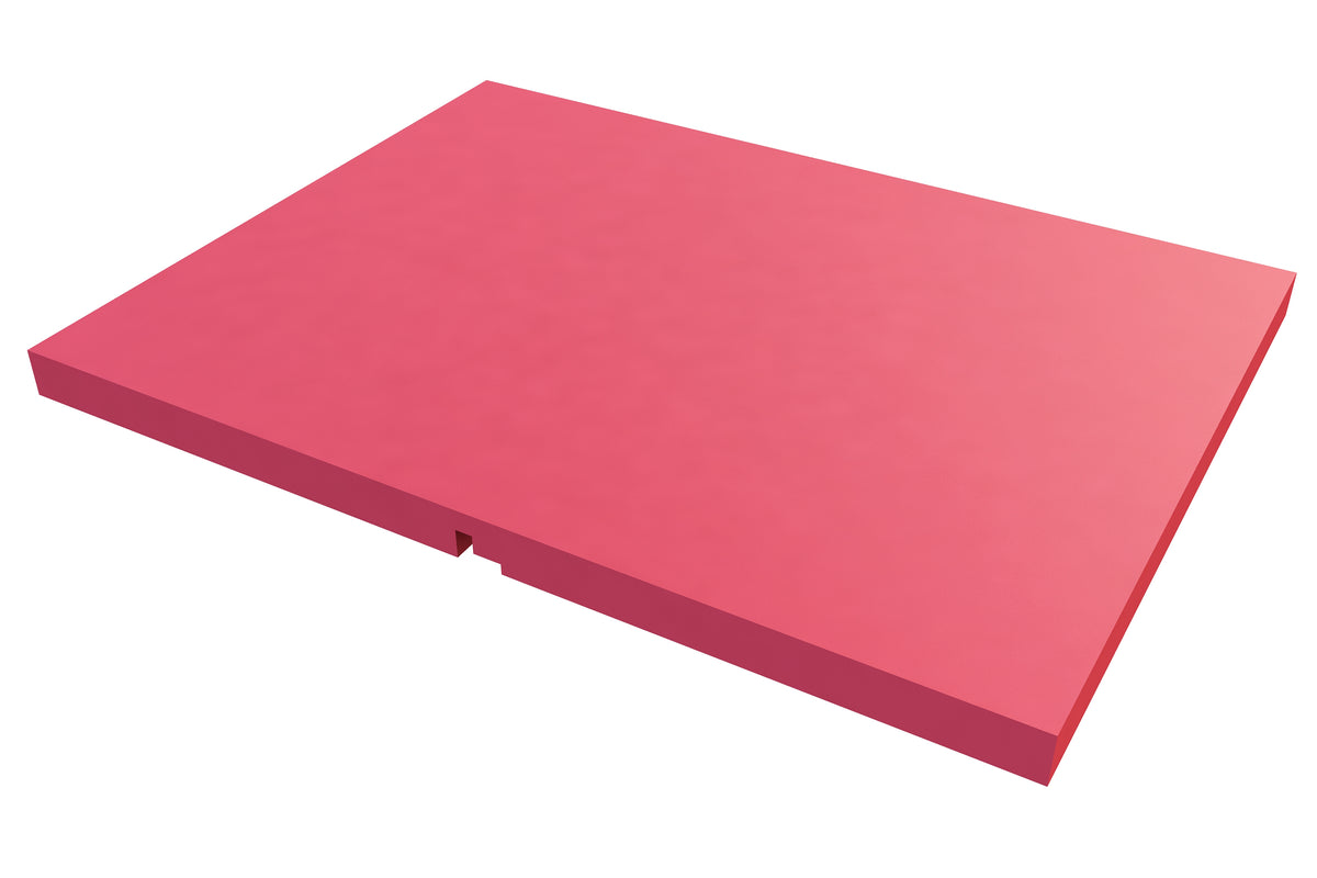 COLLAPSIBLE NINJA FRAME 6&quot; PAD - 75 SFT, COLOR RED