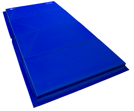 BLUE 1 1/4&quot; PANEL MATS - VELCRO 4 SIDES