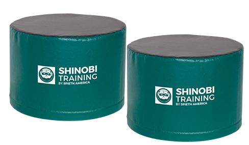 Shinobi training pillar 24&quot; DIA.X17&quot;